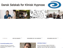 Tablet Screenshot of hypnoseselskabet.dk
